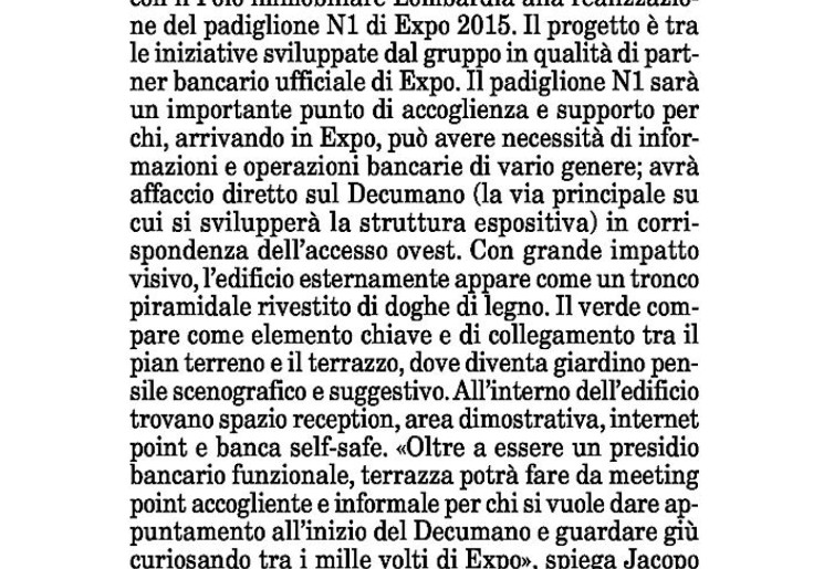 MILANOFINANZA - Padiglione Intesa Sanpaolo