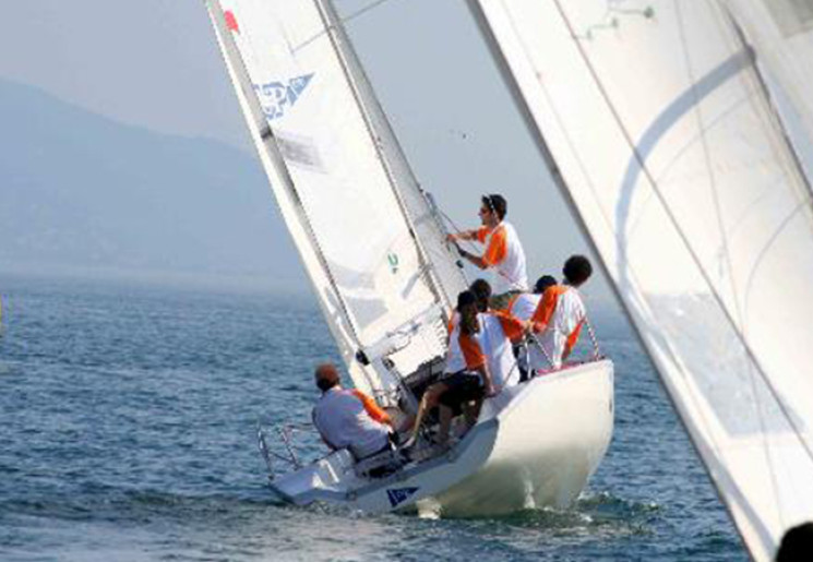 Jacopo della Fontana skipper alla Designer's Cup