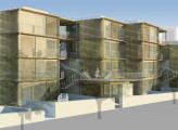 “La casa leggera”- social housing unit, Itri (LT) - Competition